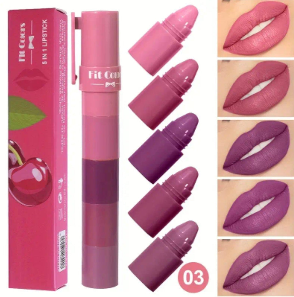 rouges à lèvres mat velours 4-en-1