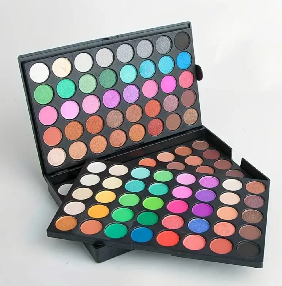 Palette de fards à paupières 120 couleurs 3en1
