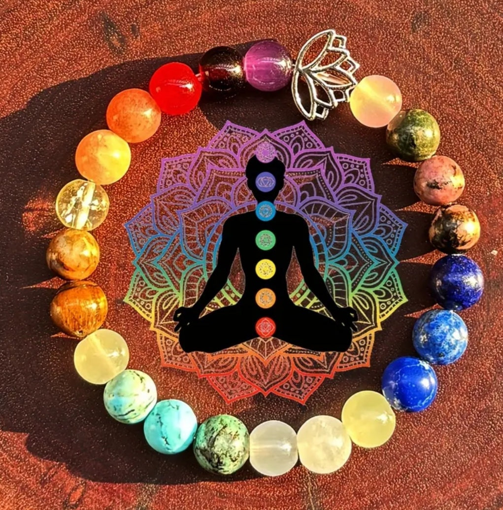 bracelet extensible fleur lotus