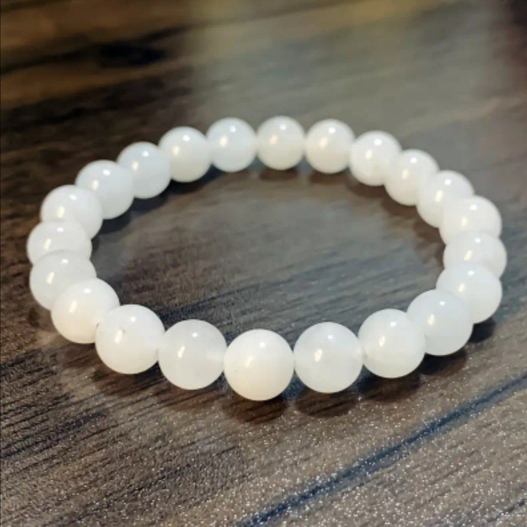 bracelet en pierre de lune naturelle