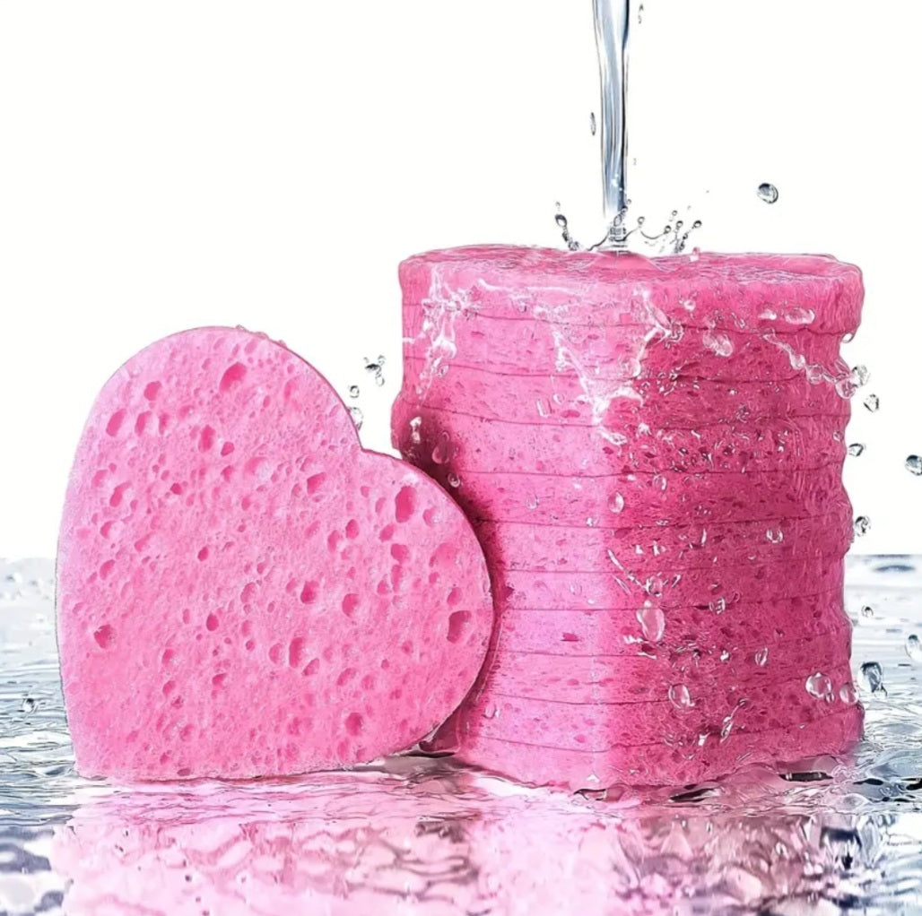 Éponge visage nettoyage