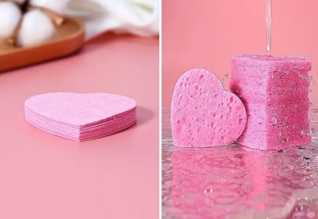 Éponge visage nettoyage