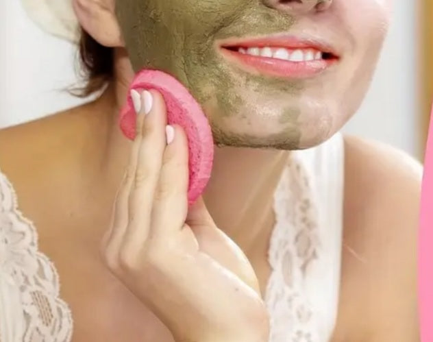 Éponge visage nettoyage