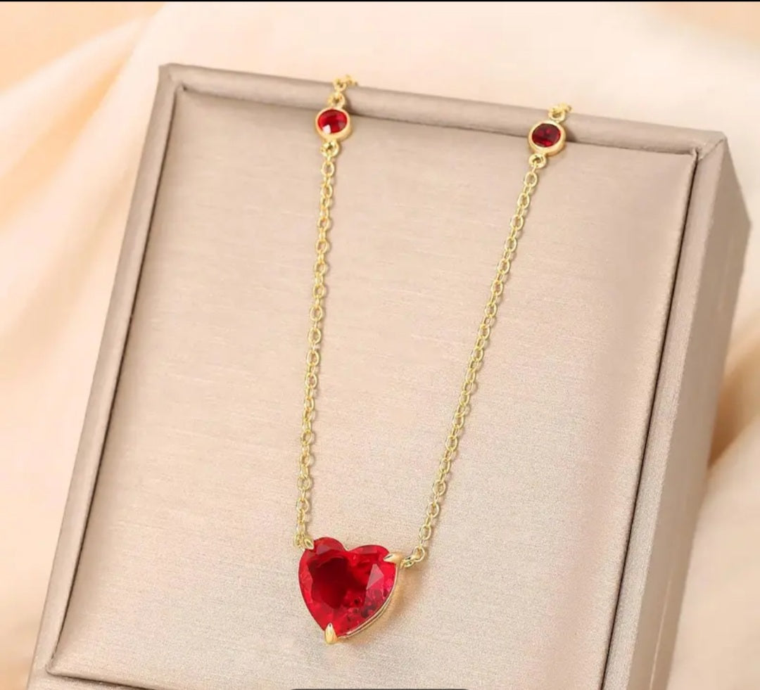 Collier Vanessa coeur Louise