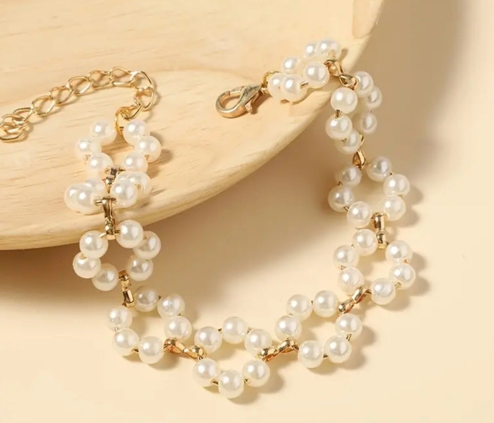 Bracelet Adixia couronne de perles