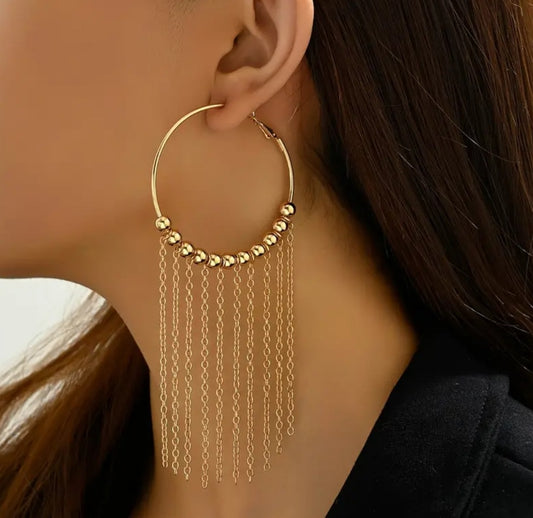 Boucle Esmeralda doré