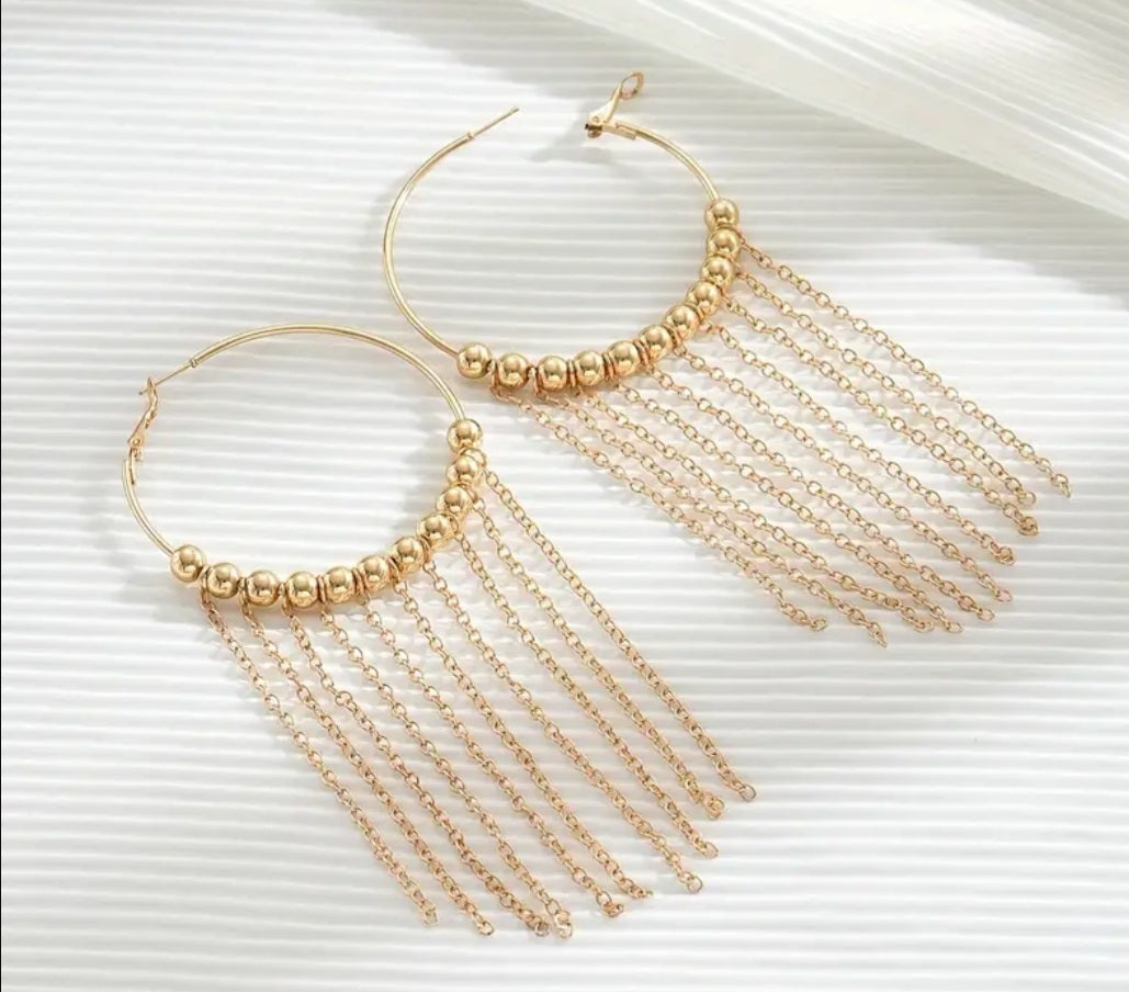 Boucle Esmeralda doré