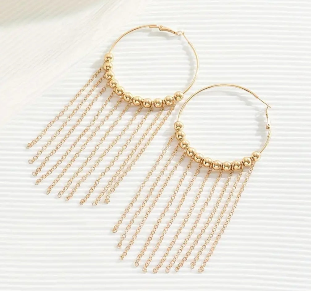 Boucle Esmeralda doré