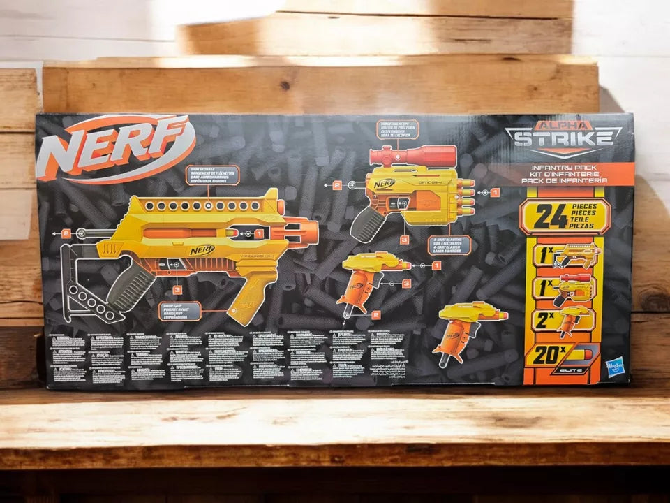 Nerf alpha strike bleu/orange