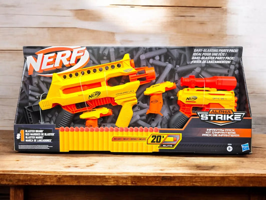Nerf alpha strike bleu/orange