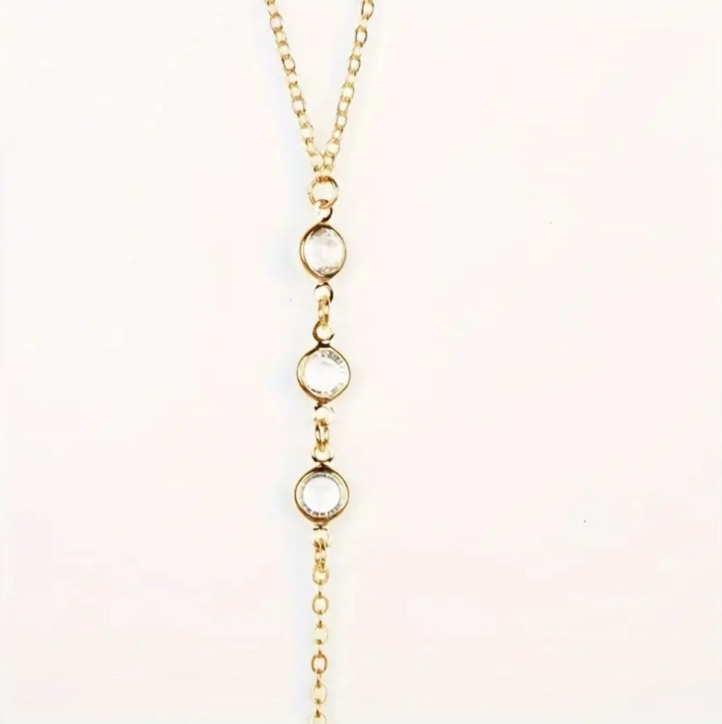 Collier dos Charlotte doré