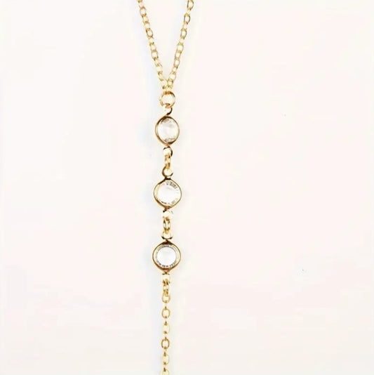 Collier dos Charlotte doré