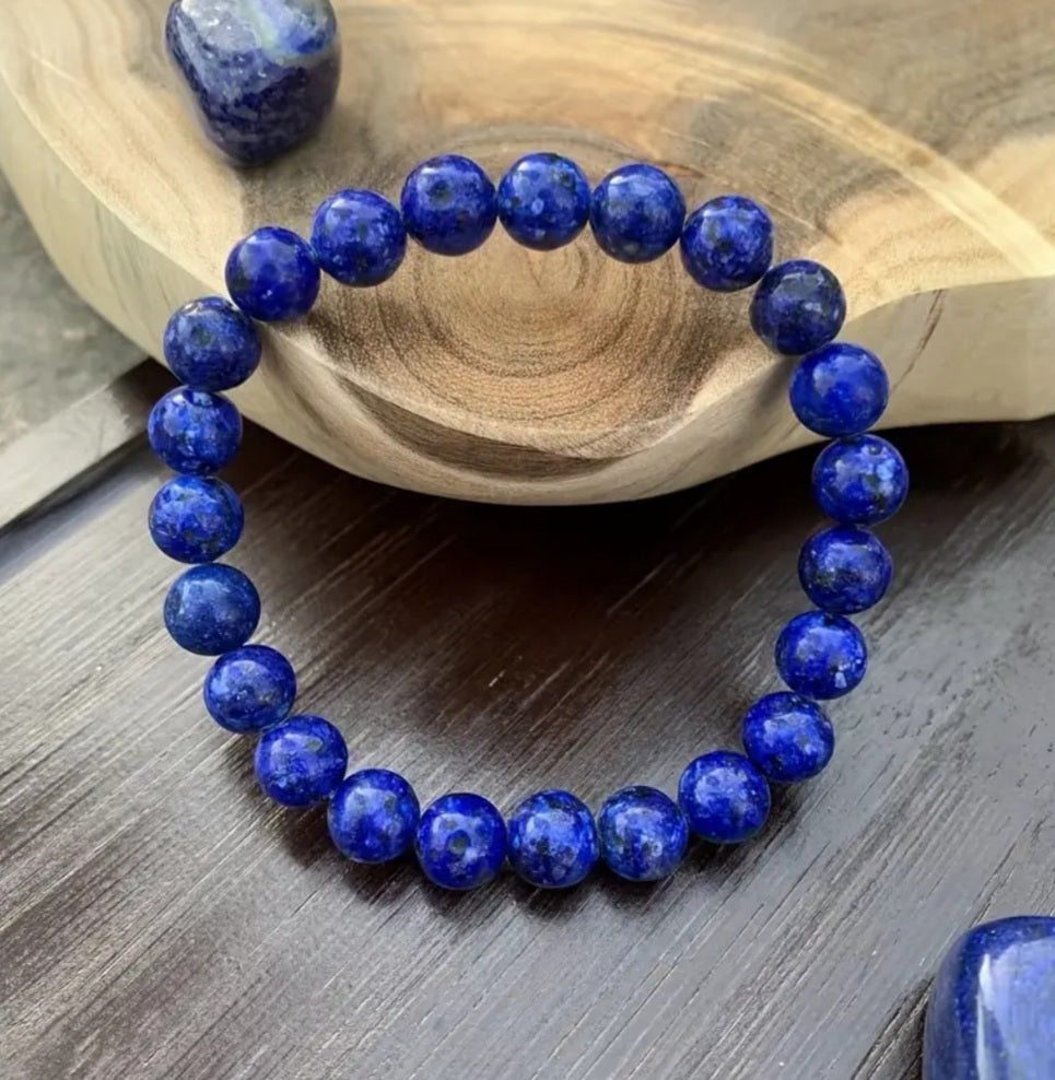 bracelet Lapis Lazuli bleu