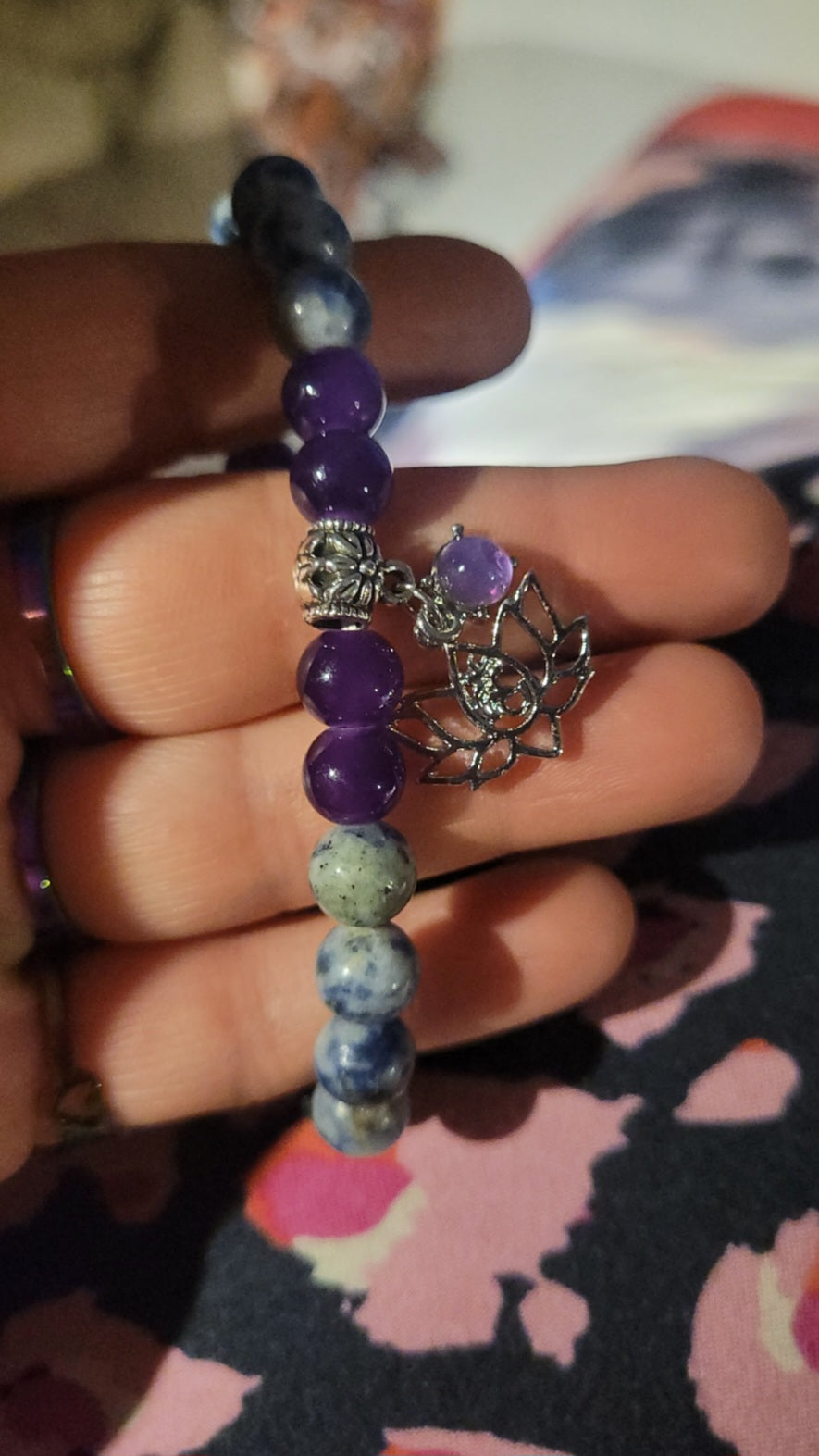 Bracelet fleur de lotus Relaxation