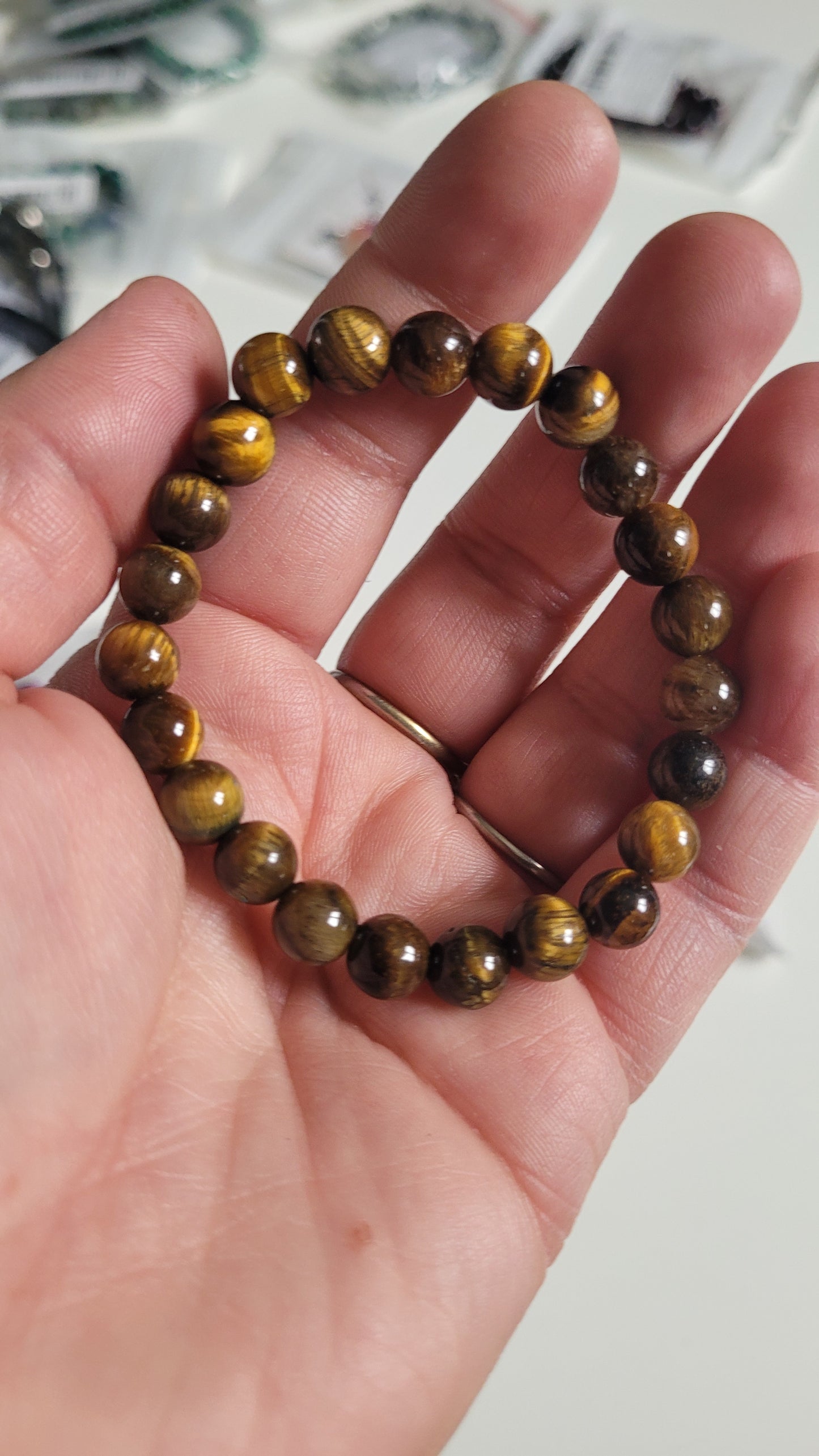 bracelet œil du tigre 🐅marron