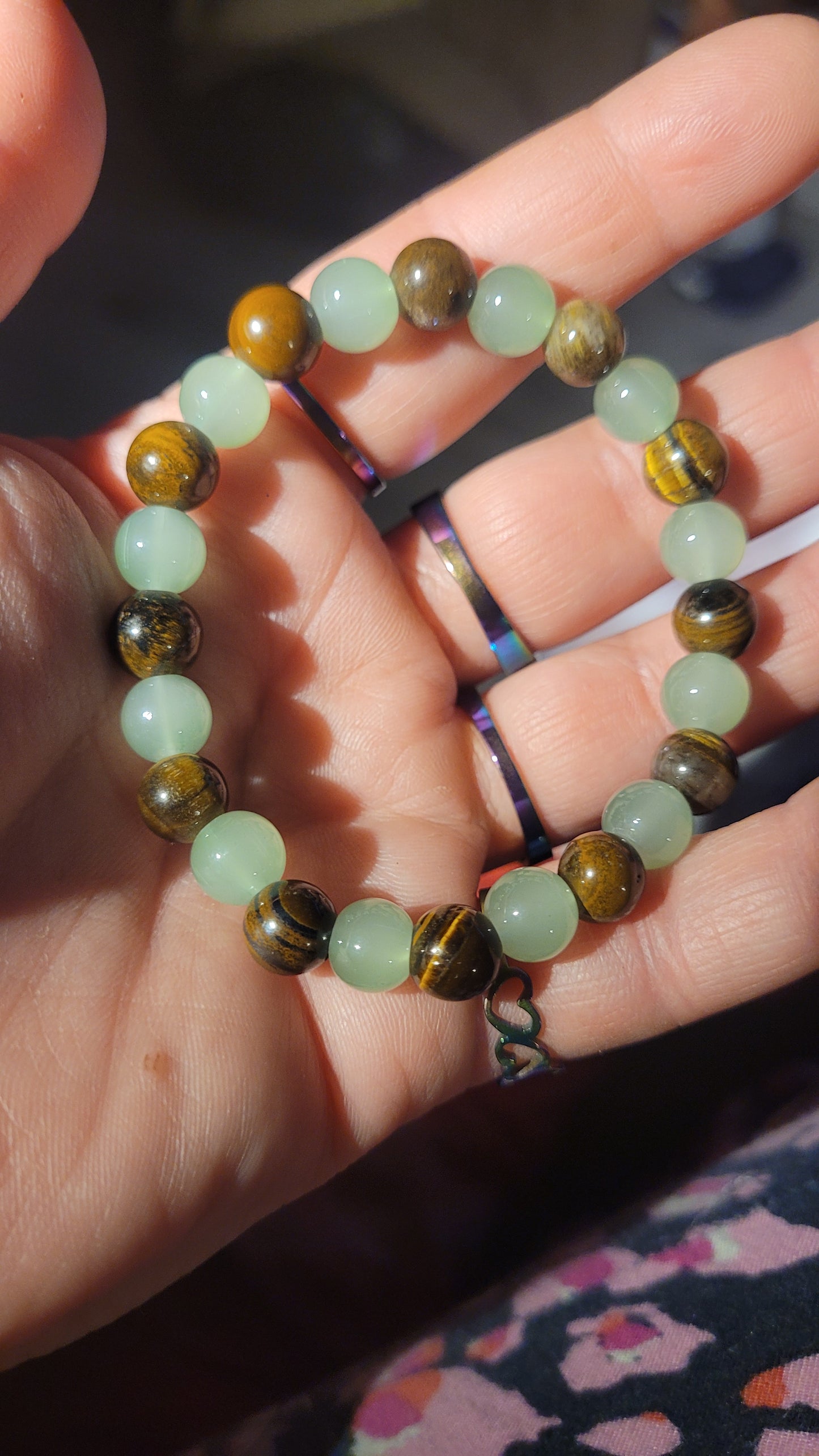 bracelet en perles de pierre naturelle 