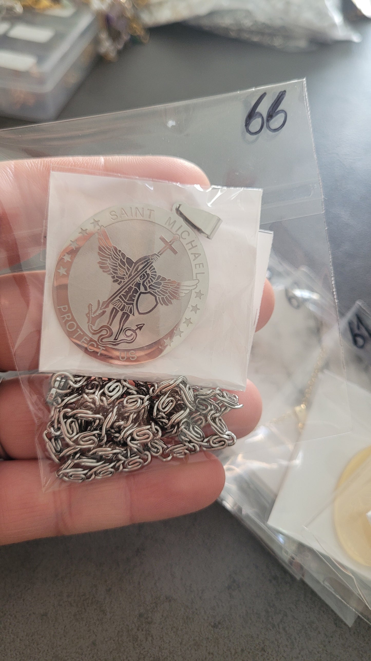 Collier de l'archange St Michel