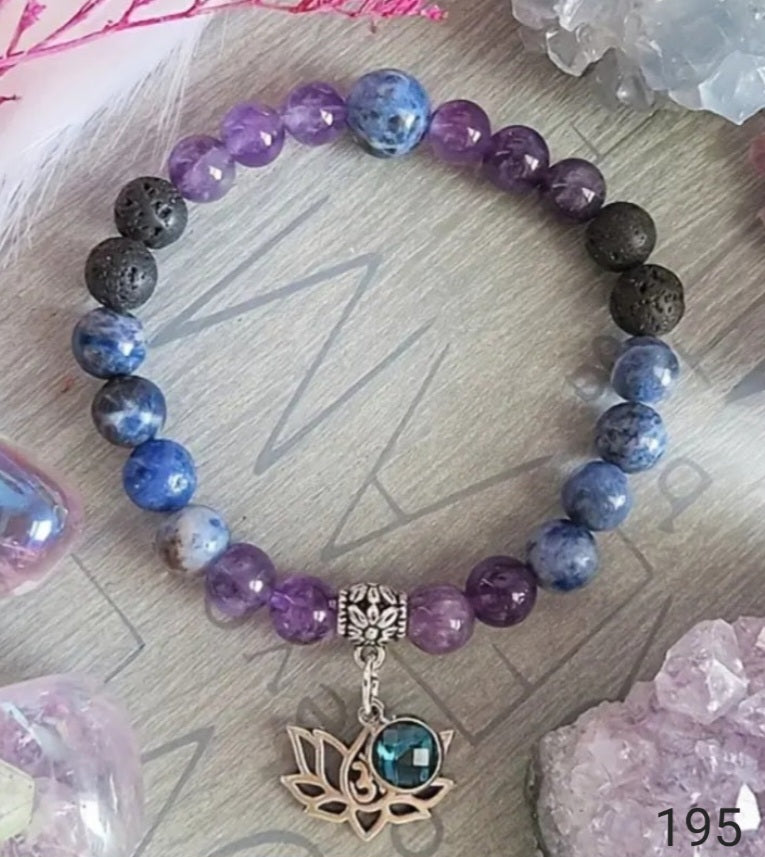 Bracelet fleur de lotus Relaxation