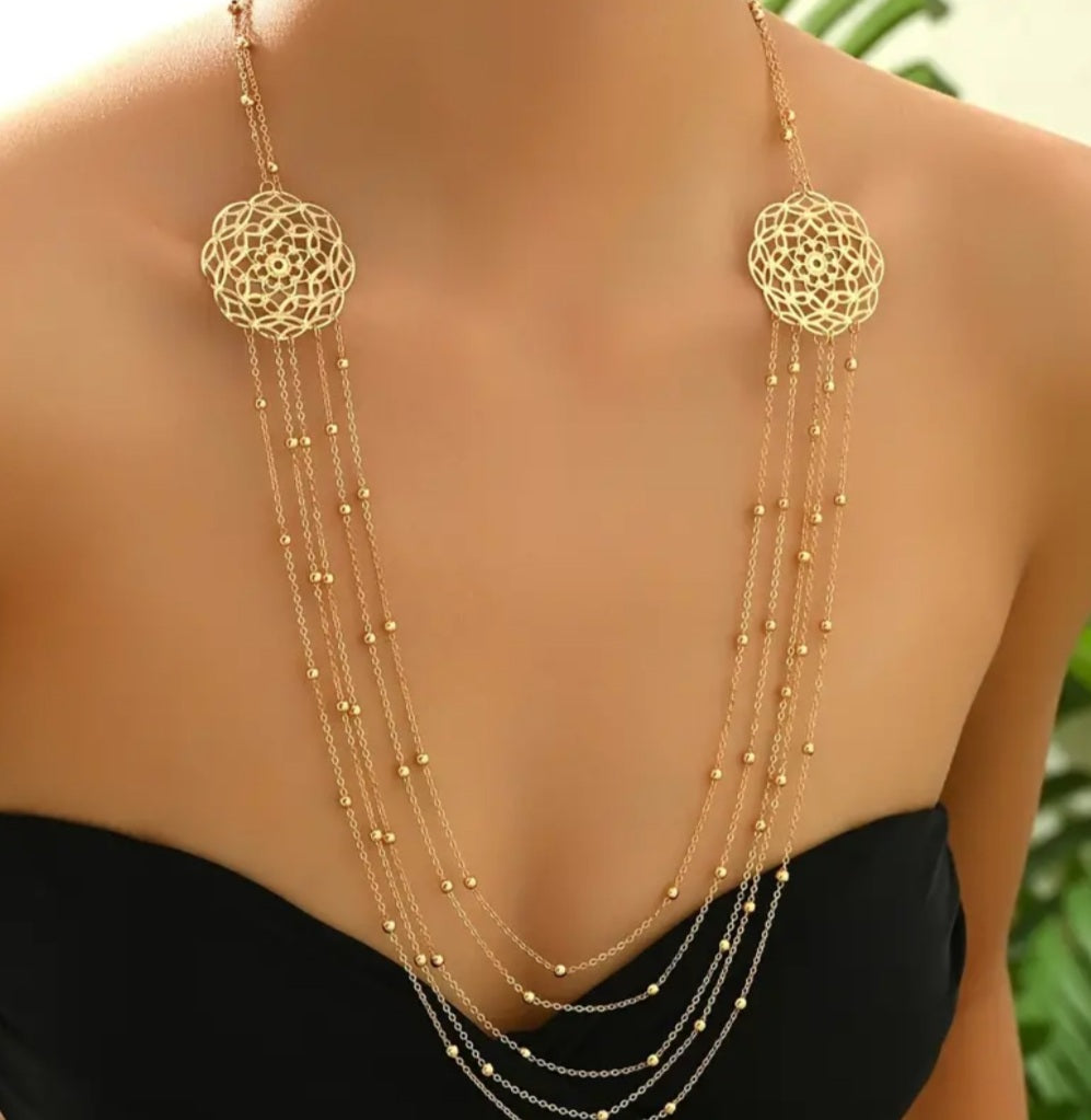 Collier Myriam doré