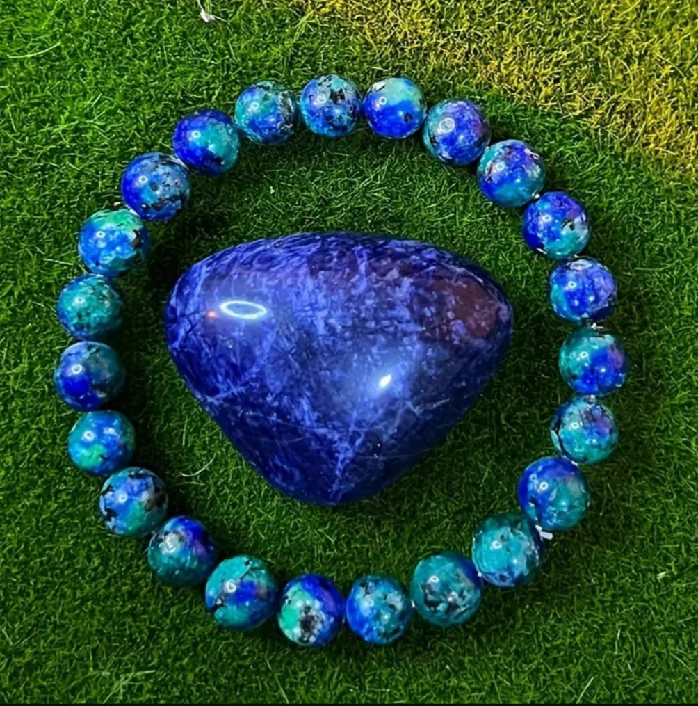 bracelet Lapis Lazuli  bleu