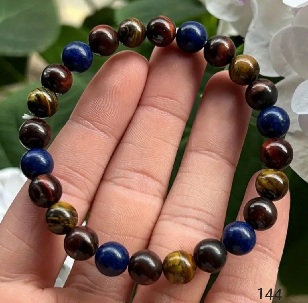 bracelet chance et richesse avec perle œil de tigre 🦋