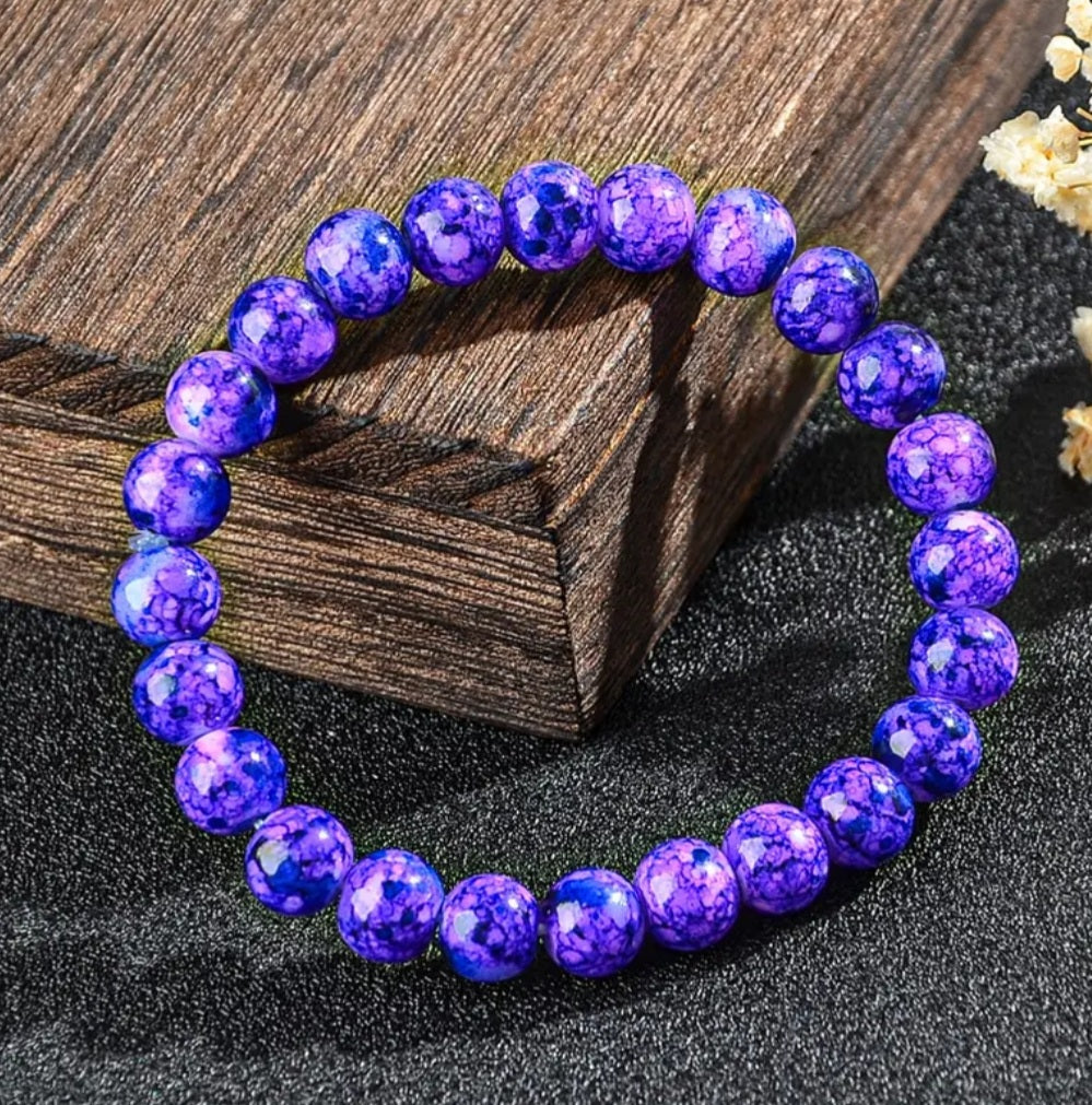 bracelet protection violet