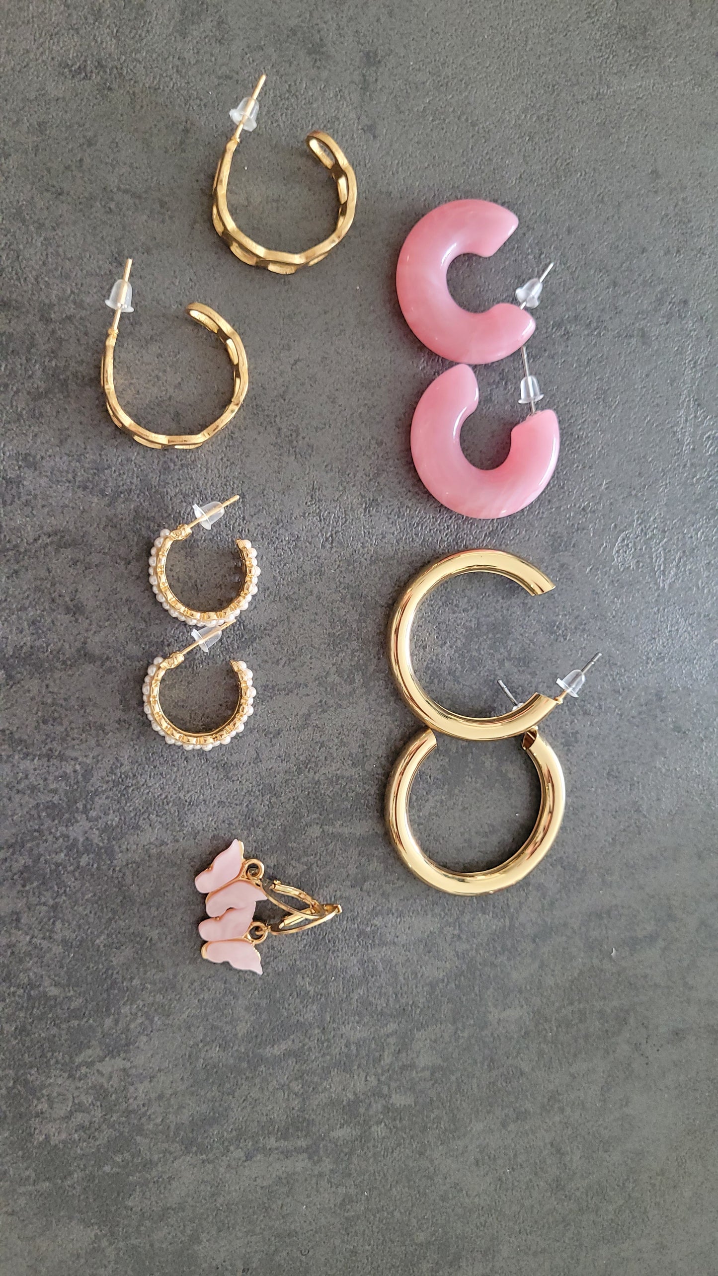 boucles 5 paires Capucine