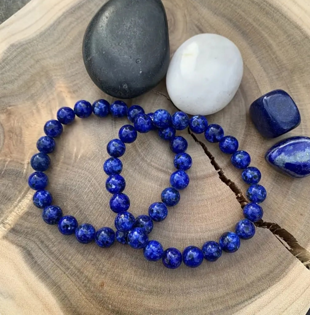 bracelet Lapis Lazuli bleu