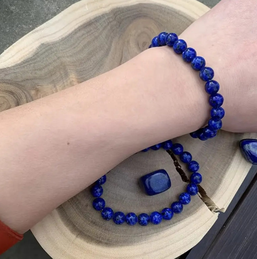 bracelet Lapis Lazuli bleu