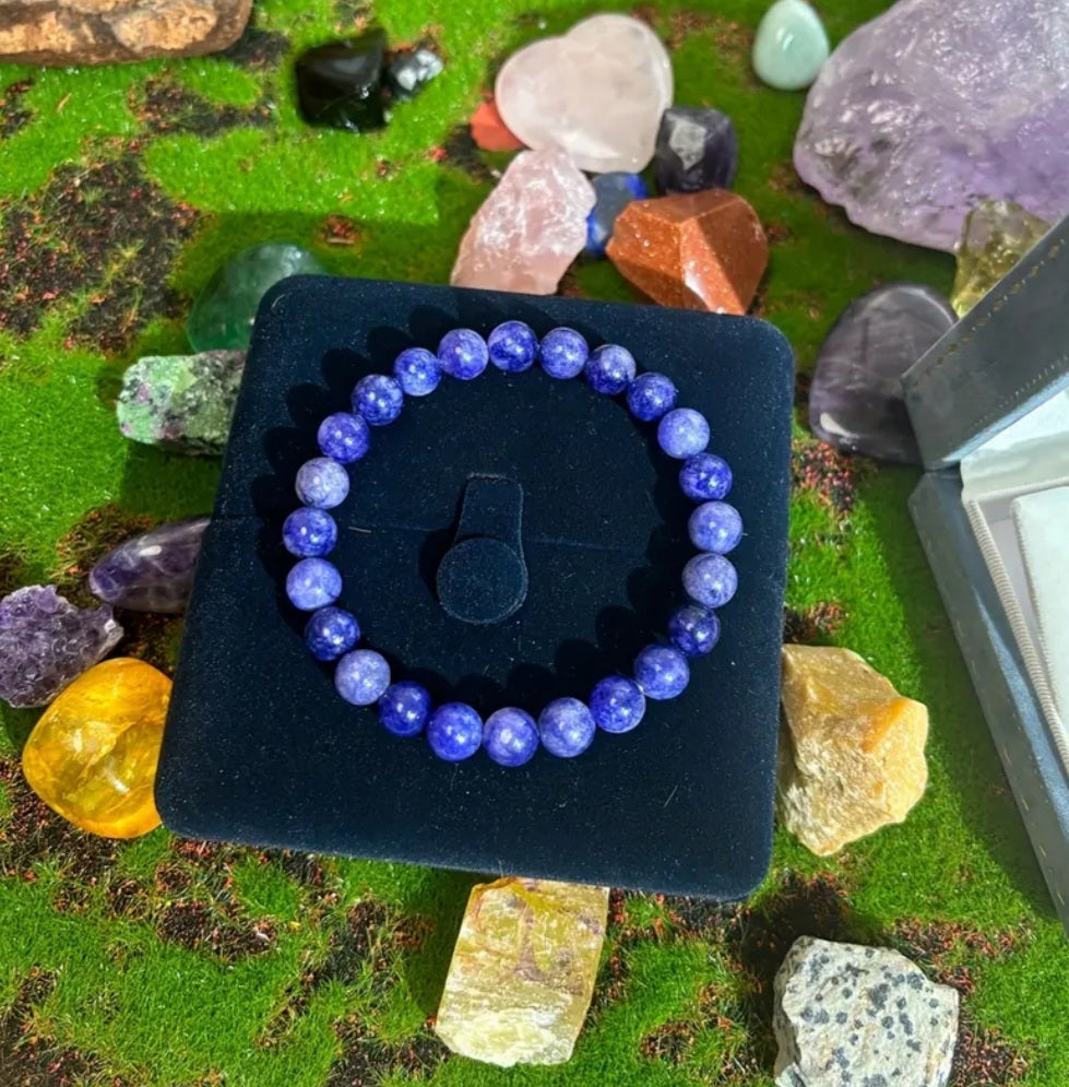 bracelet concentration, pensée violet