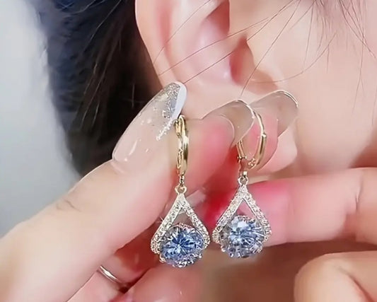 boucles Christina doré blanche