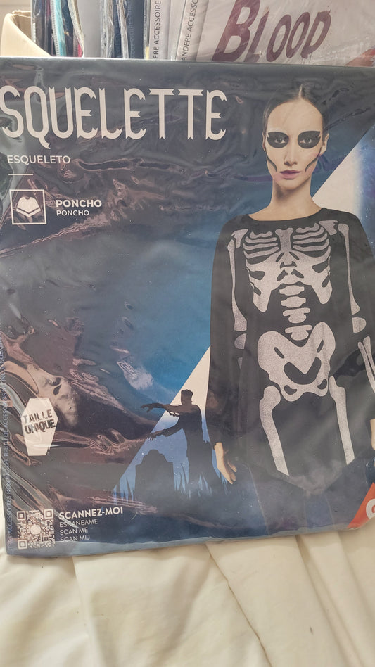 déguisement squelette TU