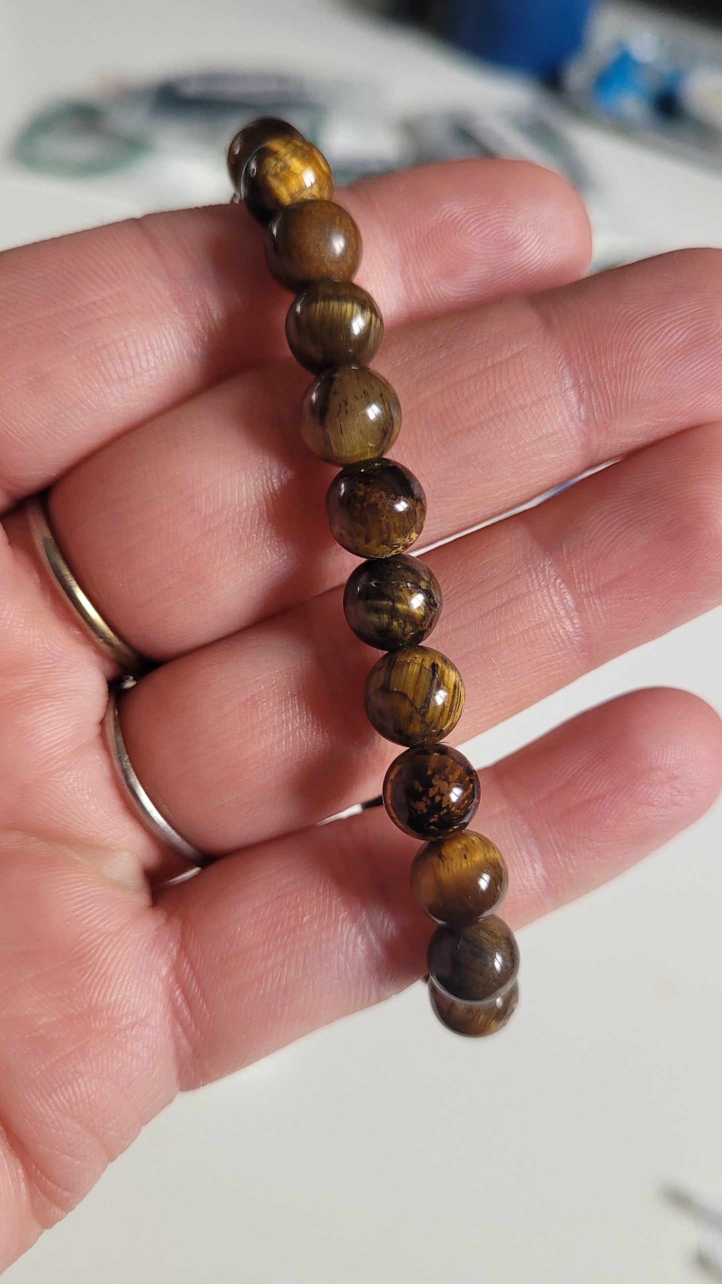 bracelet œil du tigre 🐅marron