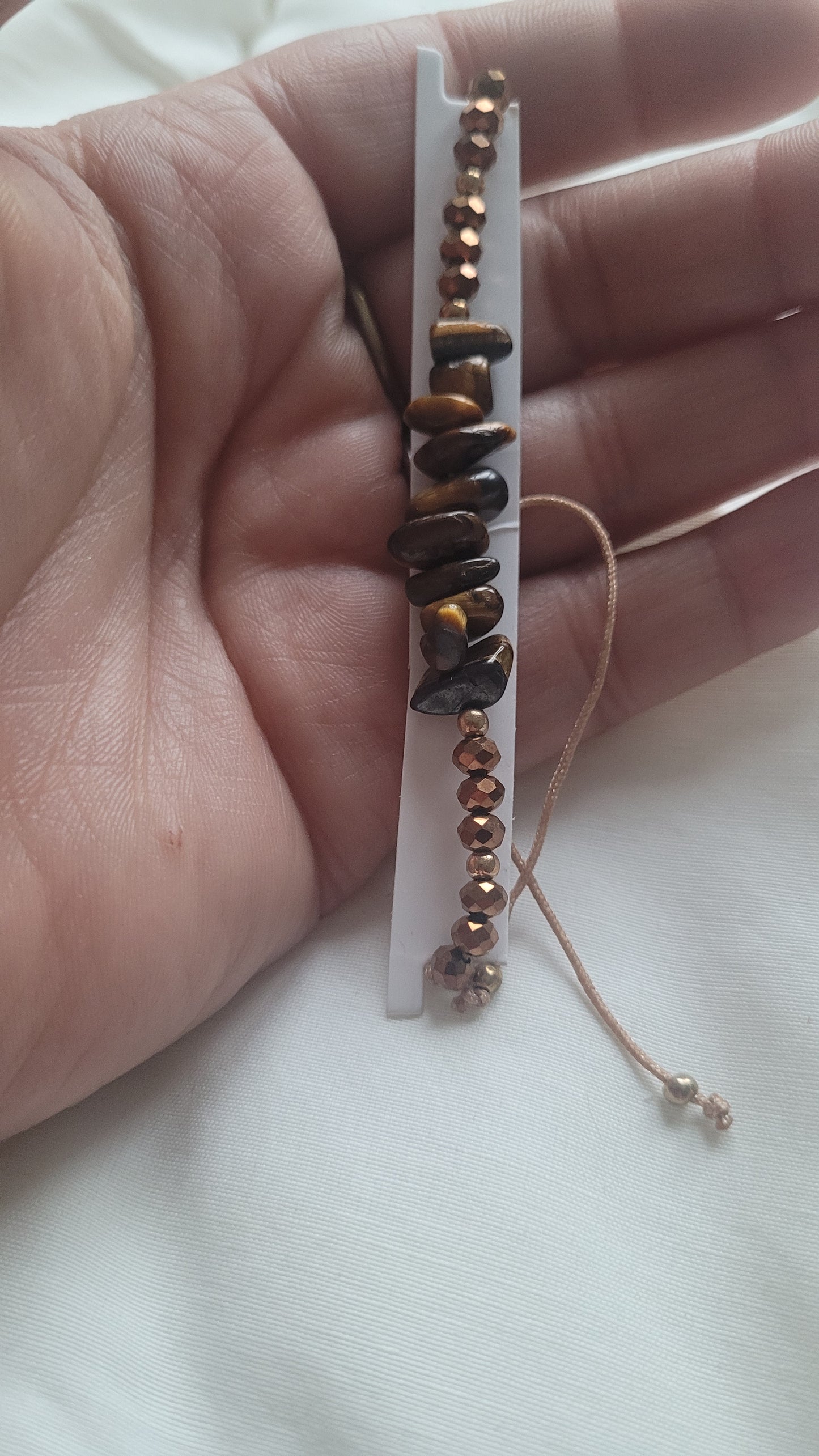 bracelet rubis marron