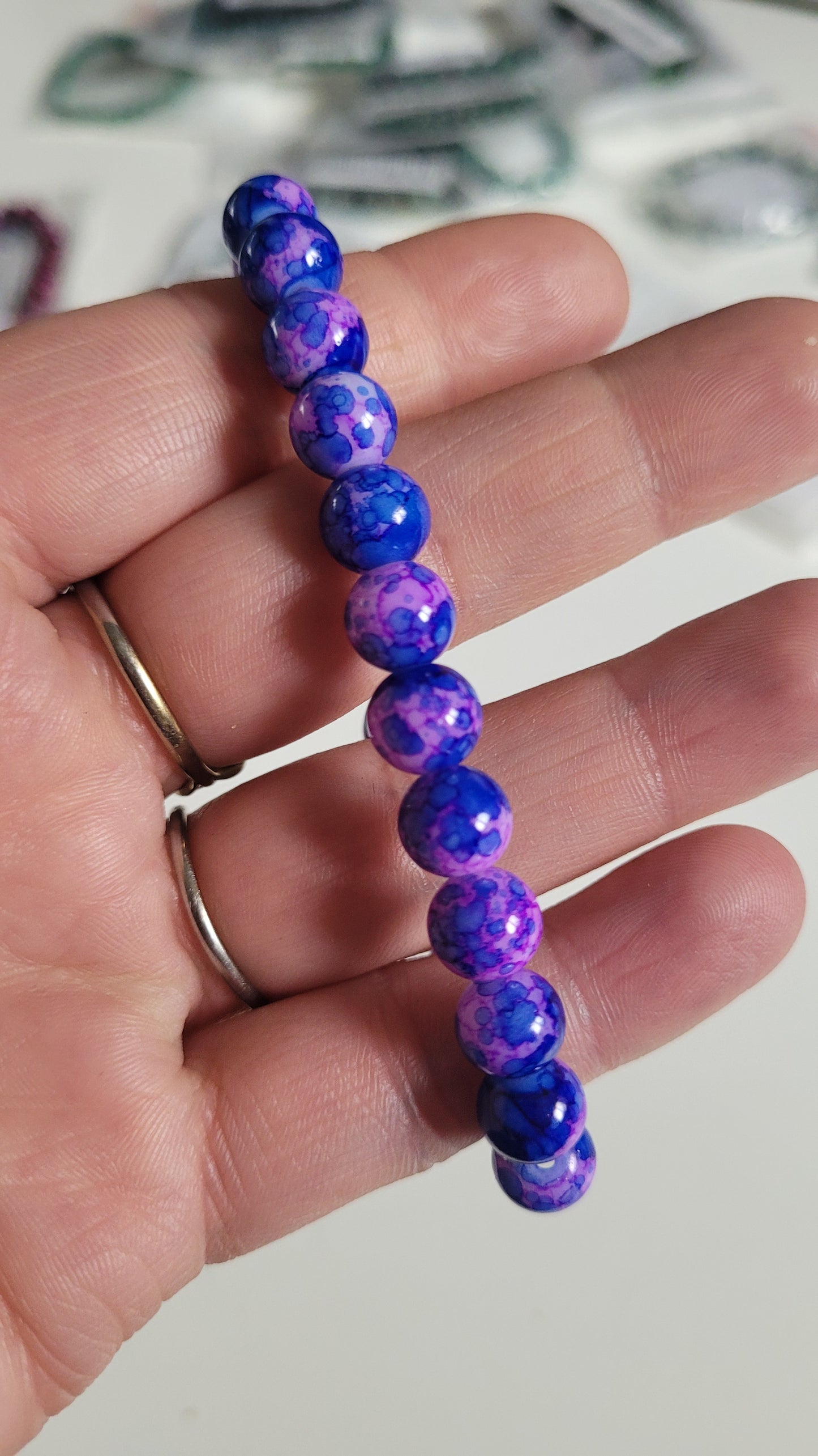 bracelet protection violet