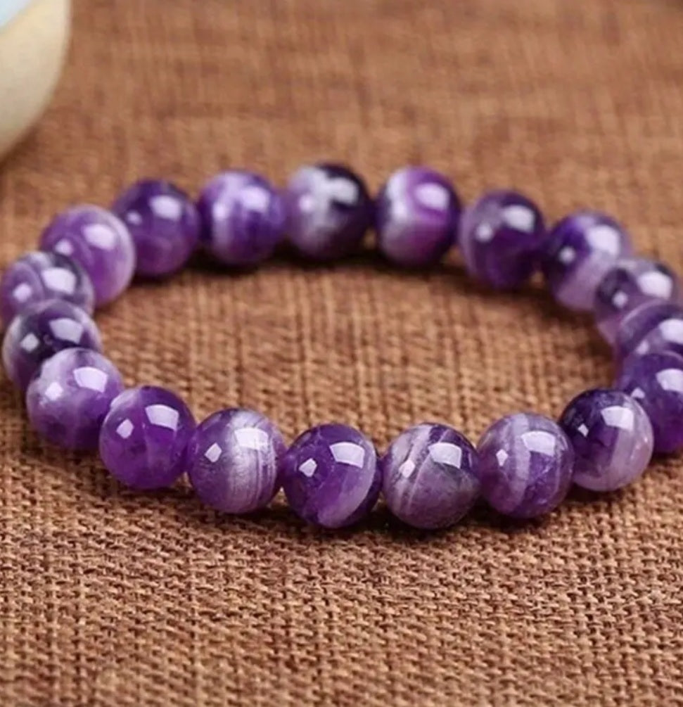 bracelet Améthyste violet