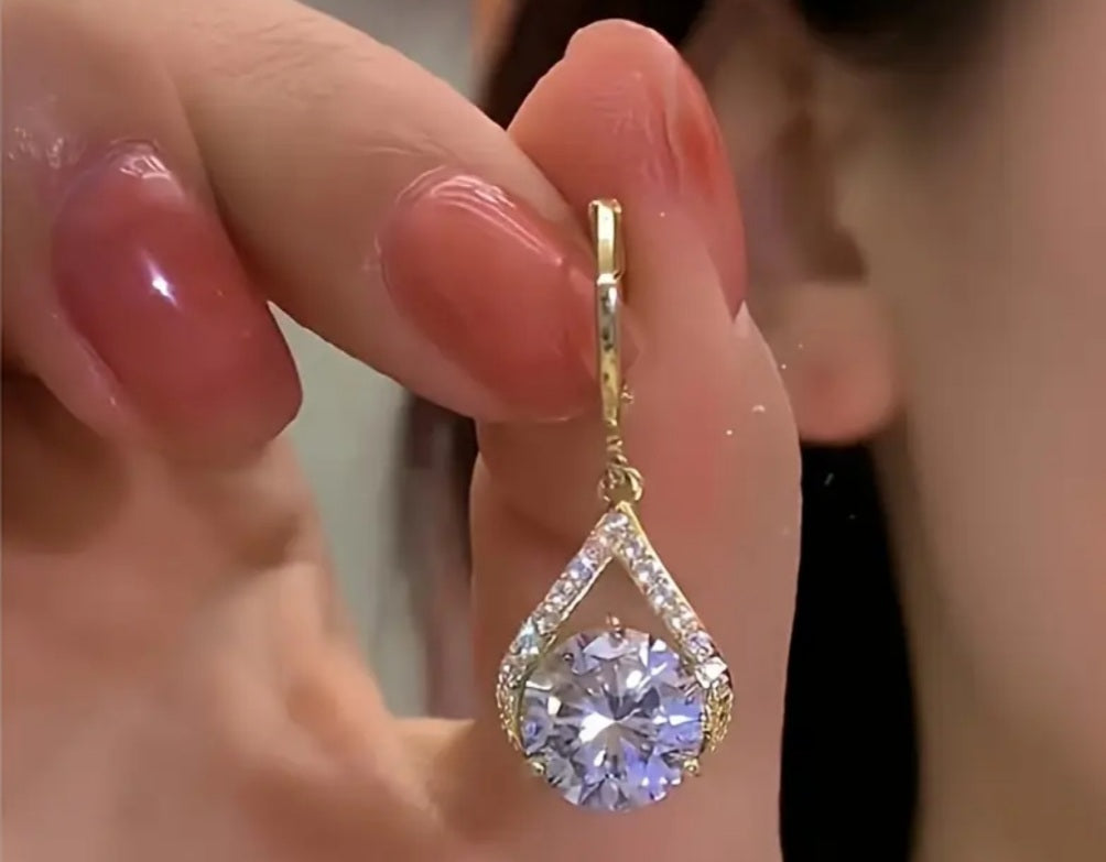 boucles Christina doré blanche