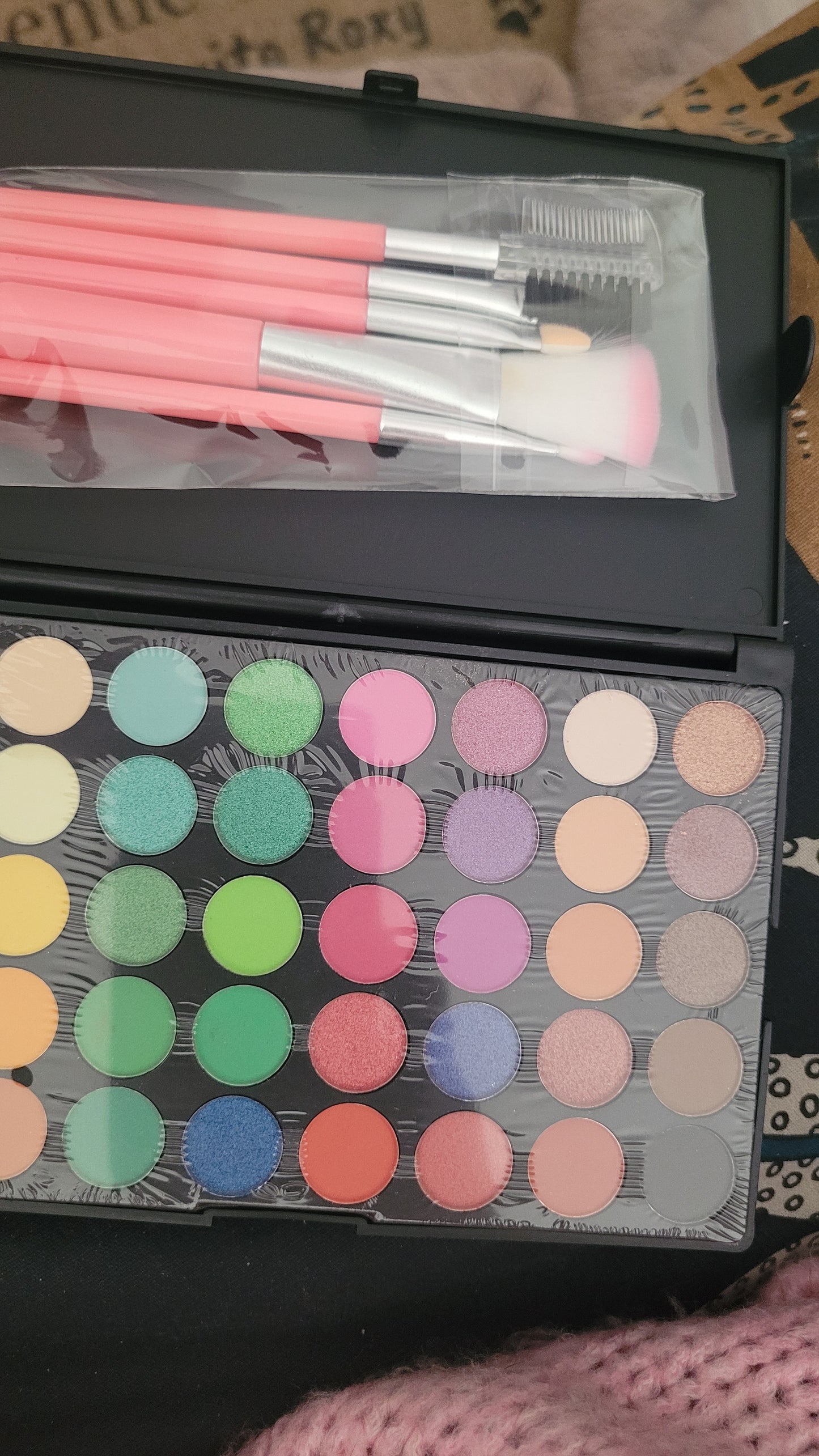 Palette de fards à paupières 120 couleurs 3en1