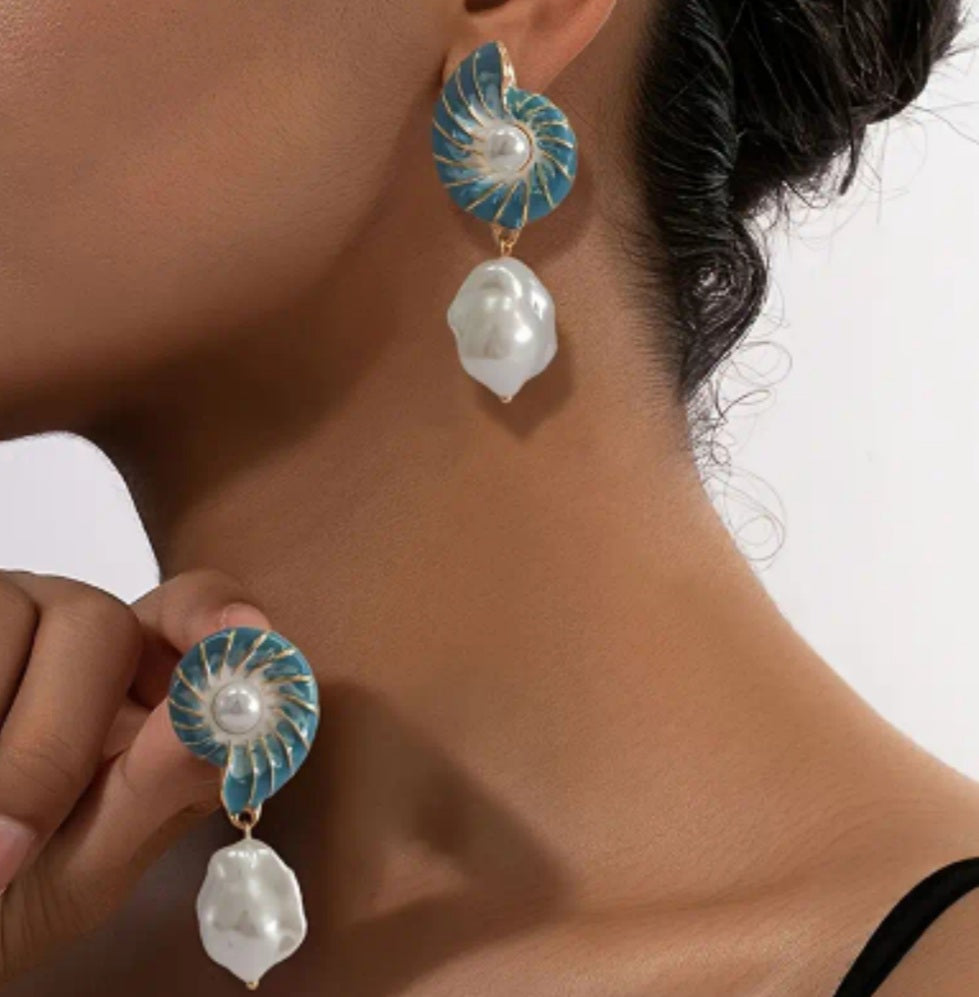 boucles coquillage été🐚