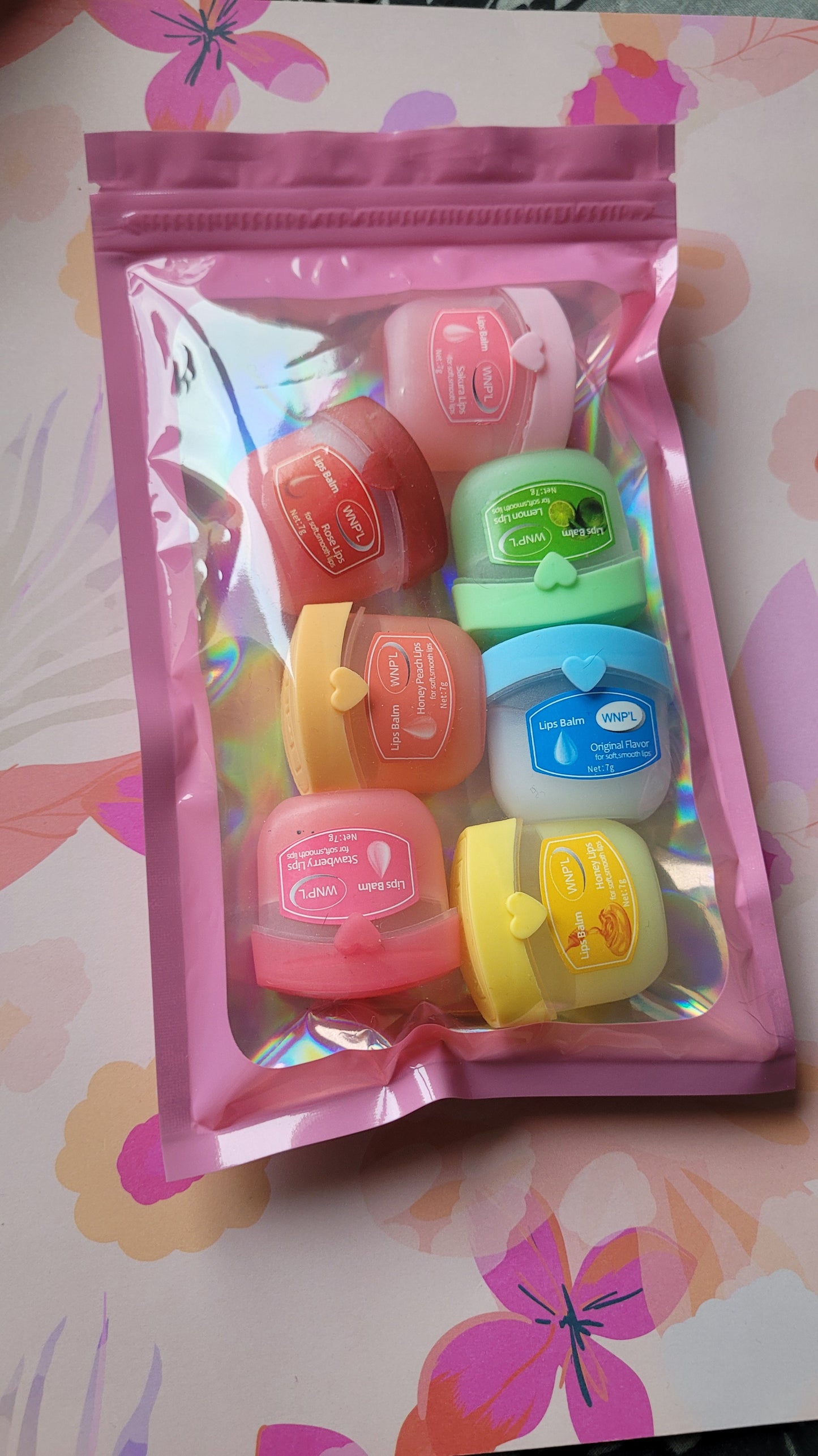 7 vasselines lèvres💋