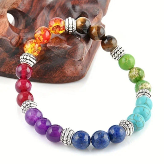 bracelet chakras pierre montagne noire
