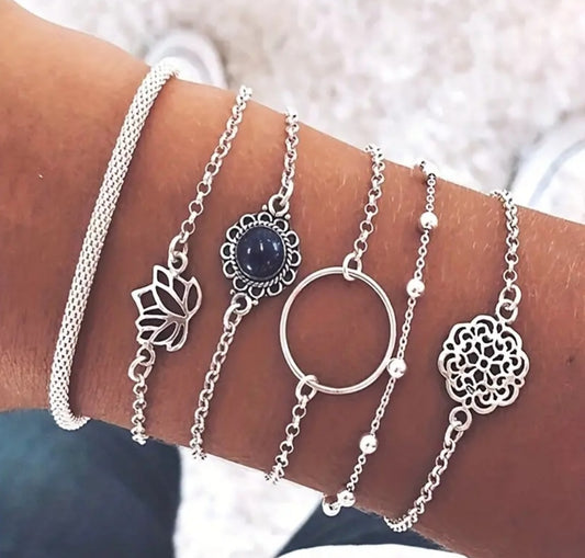 Ensemble Alisson 6 bracelets