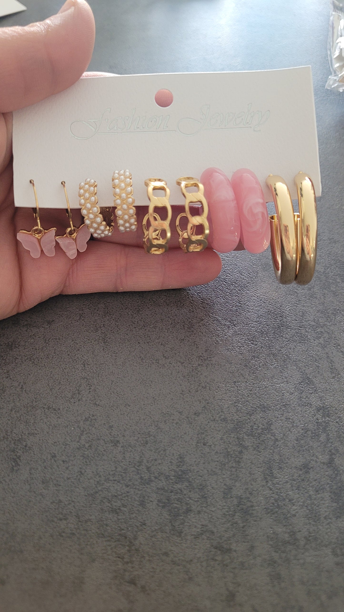 boucles 5 paires Capucine