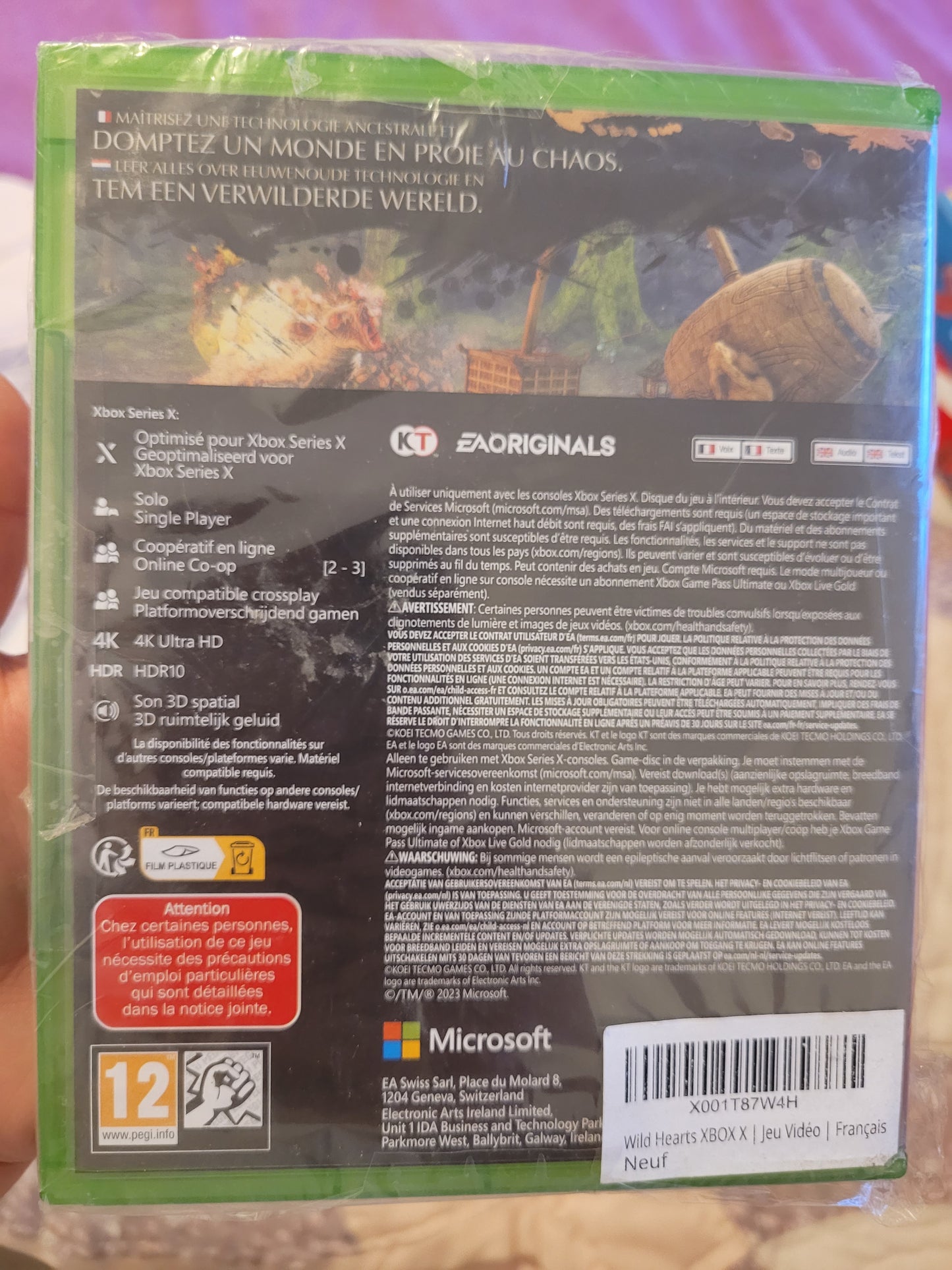 Jeu Wild Hearts sur Xbox serie X