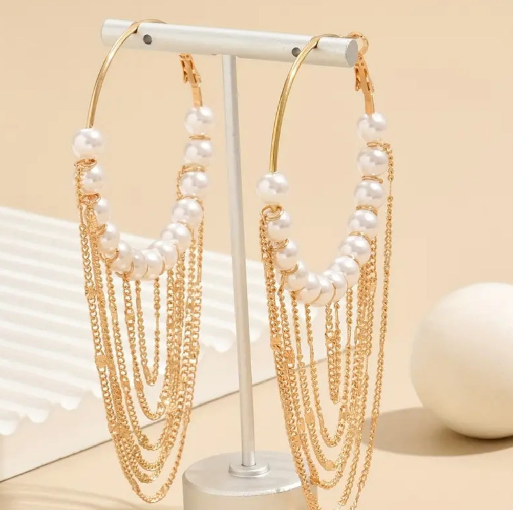 boucles Lucia créole chaine doré