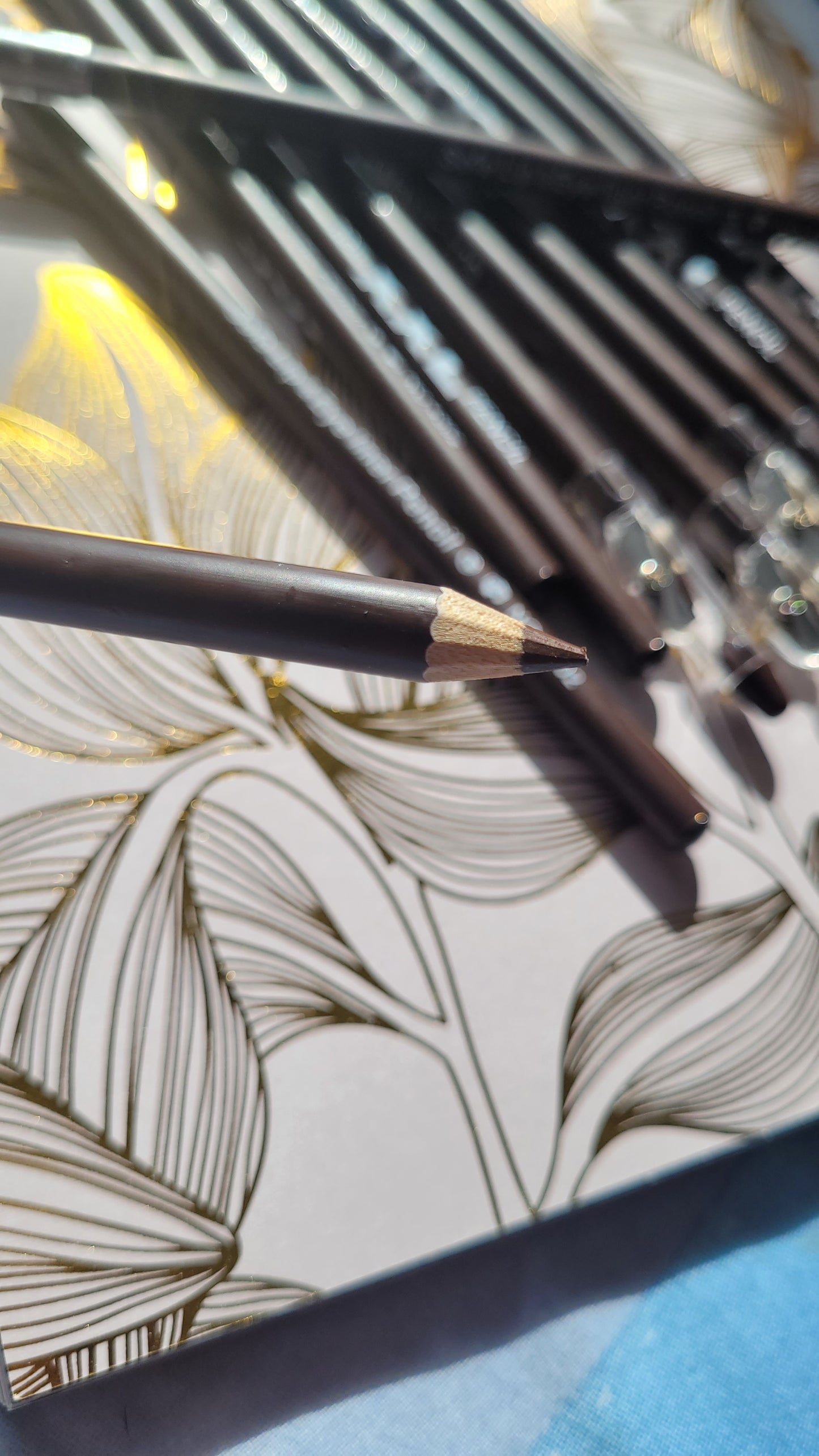 1 crayon sourcils avec taille crayon