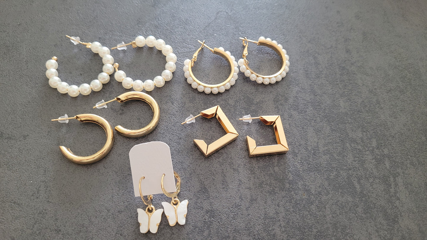 boucles 5paires Heidi